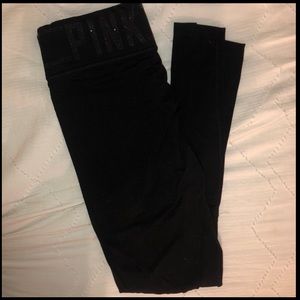 Black leggings by PINK